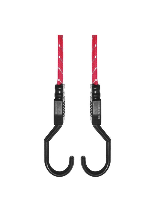 RYNOX Gripper Reflective Motorcycle Luggage Bungee Strap/Cord (Red) - Image 4
